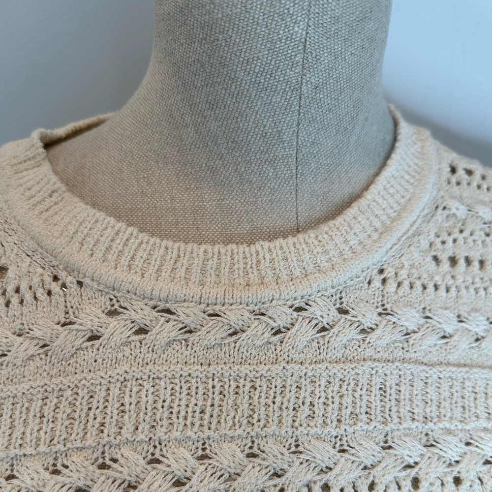 Madewell Scalloped-Trim Sweater Tee - Picture 5 of 9